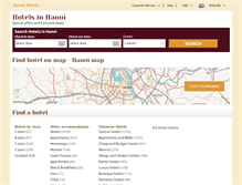 Tablet Screenshot of hanoihotels-online.com